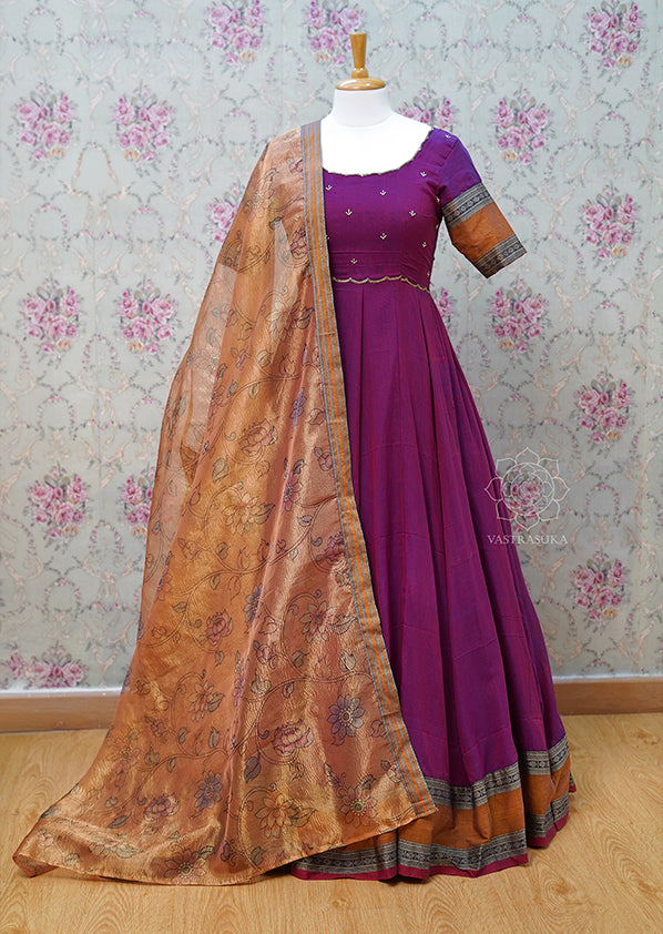 Magenta Handloom