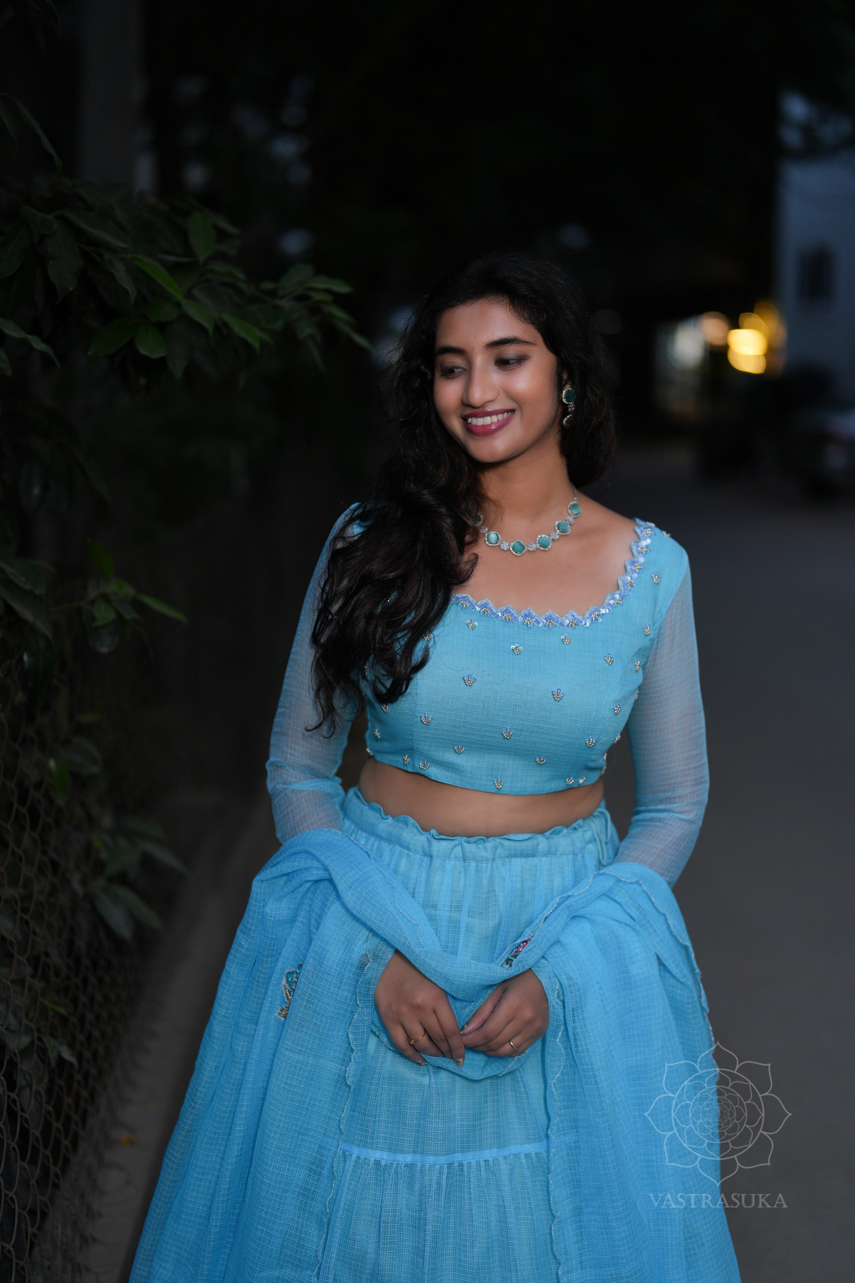 Ice blue Mandara