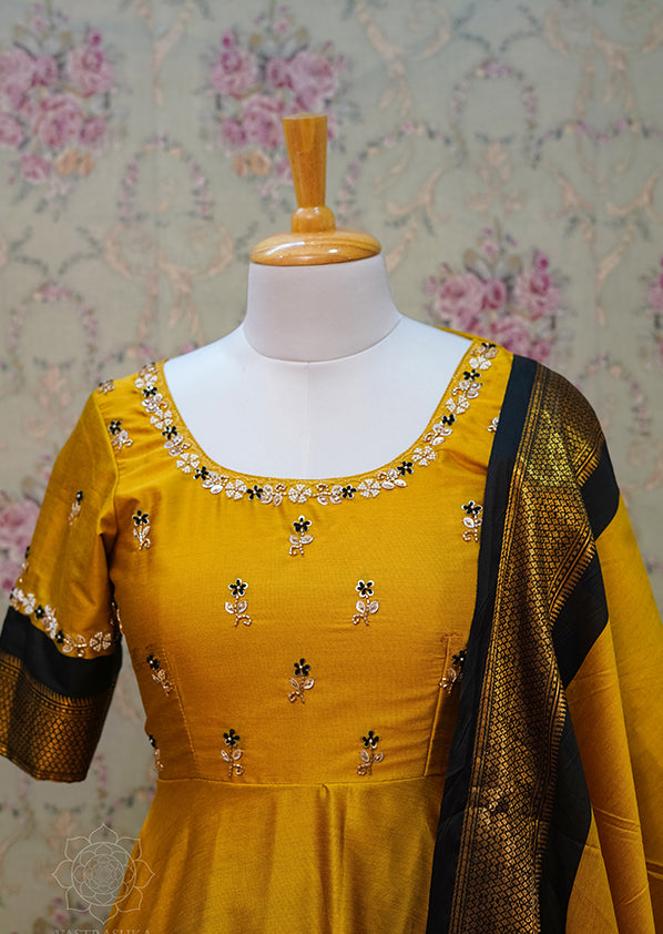 Mustard Soft Silk