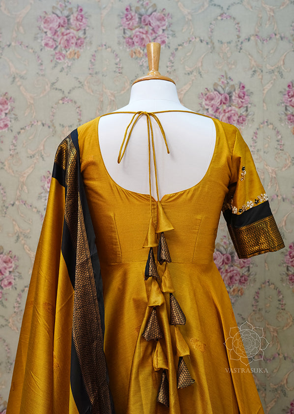 Mustard Soft Silk