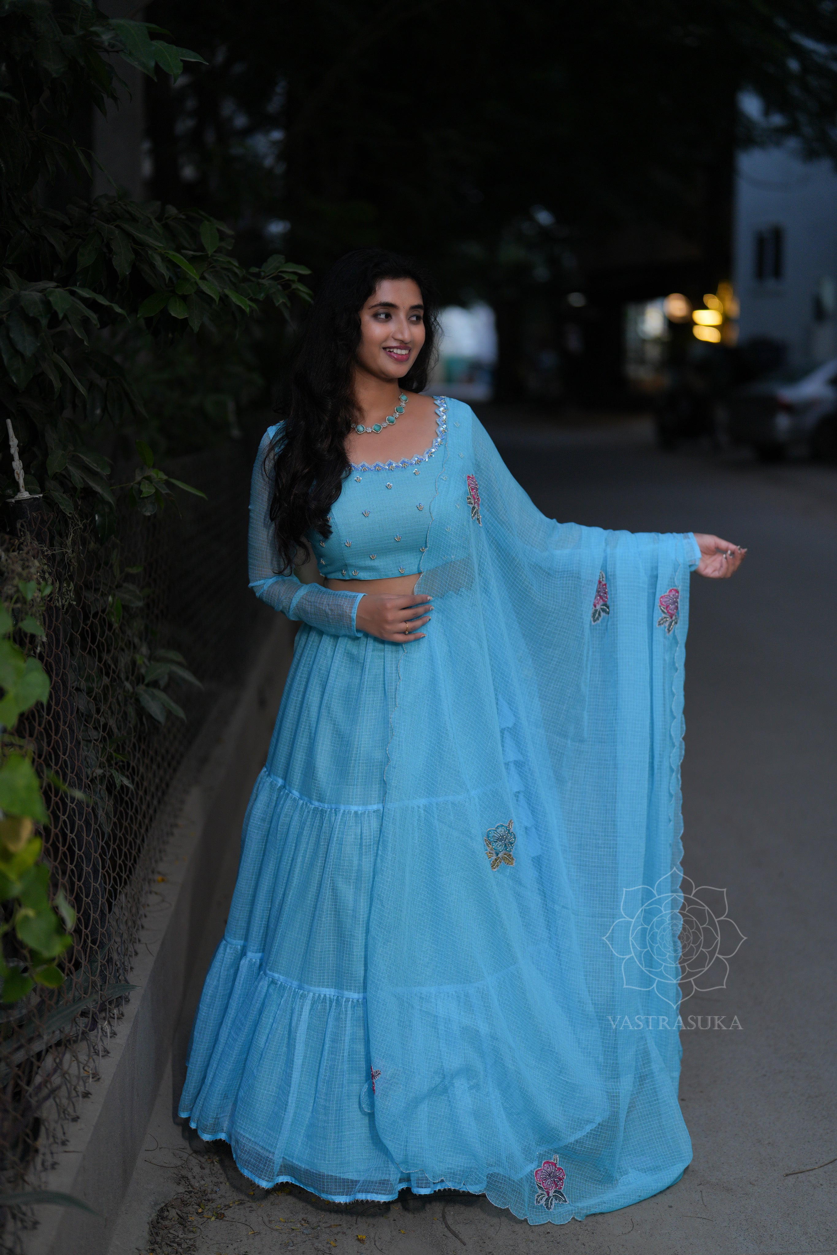 Ice blue Mandara
