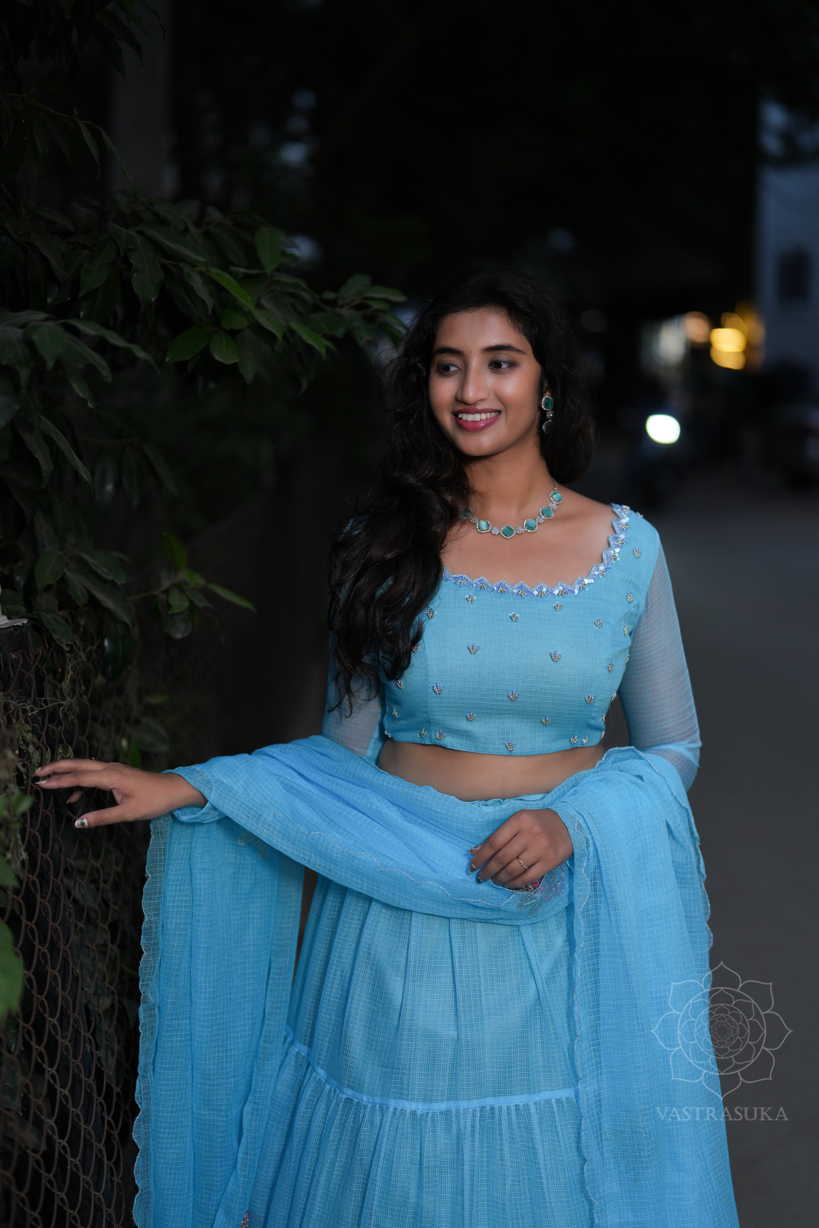 Ice blue Mandara