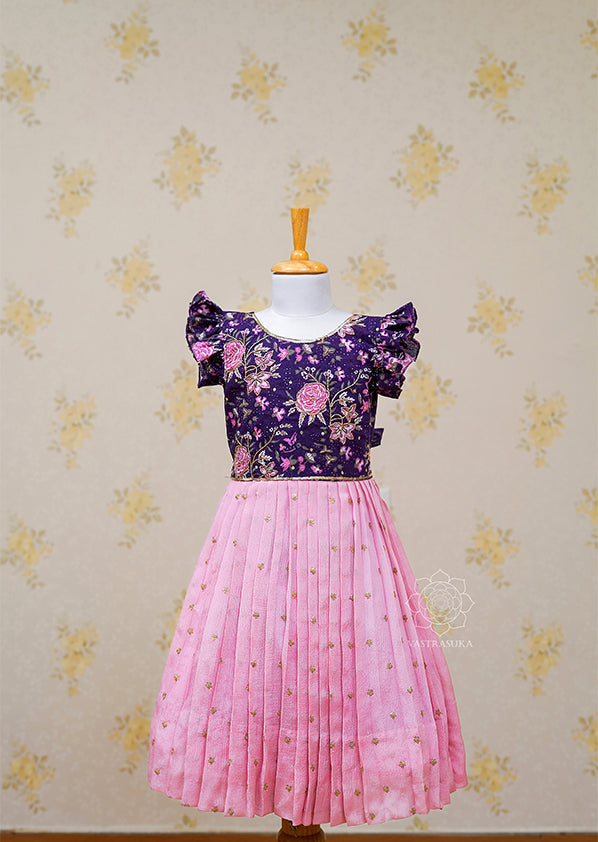 Purple Pink Baby Dress