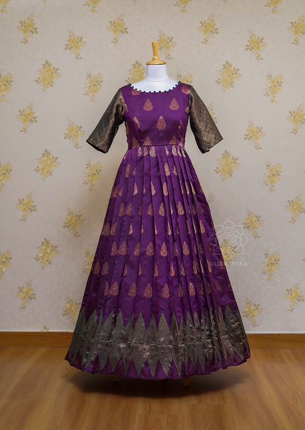 ‎Purple Violet Soft Silk