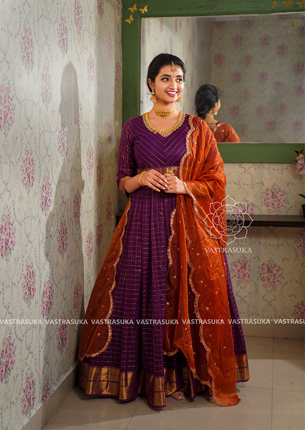 mangalagiri pattu dress neck designs Mangalagiri Cotton Dress Design