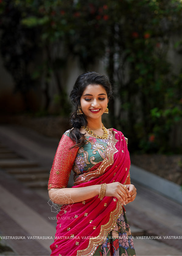 Mira Jagganath's charming monsoon special photoshoot in saree | Times of  India